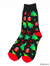 Load image into Gallery viewer, Christmas Scene Socks