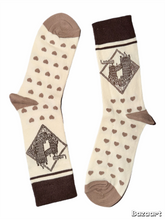 Load image into Gallery viewer, Tower Bridge Love Heart Socks