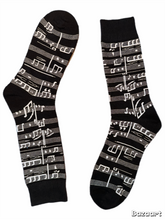 Load image into Gallery viewer, Music Notes Socks