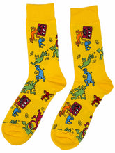 Load image into Gallery viewer, Yellow Keith Haring Style