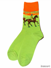 Load image into Gallery viewer, Horse Racing Socks

