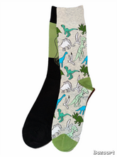 Load image into Gallery viewer, Dinosaur Odd Socks
