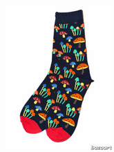 Load image into Gallery viewer, Wild Mushroom Socks
