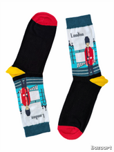 Load image into Gallery viewer, Tower Bridge &amp; Royal Guard Socks
