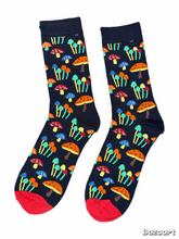 Load image into Gallery viewer, Wild Mushroom Socks
