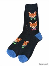 Load image into Gallery viewer, Mr Fox Socks
