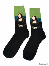 Load image into Gallery viewer, Mona Lisa Socks
