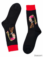 Load image into Gallery viewer, Girl with a Pearl Earring Socks
