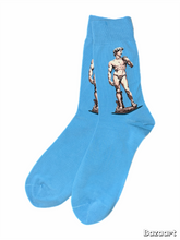 Load image into Gallery viewer, Statue of David Socks
