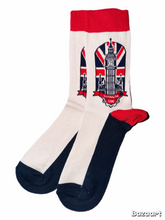 Load image into Gallery viewer, Big Ben Union Jack Socks
