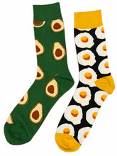 Load image into Gallery viewer, Egg n Avo Odd Socks
