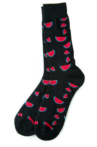black watermelon socks