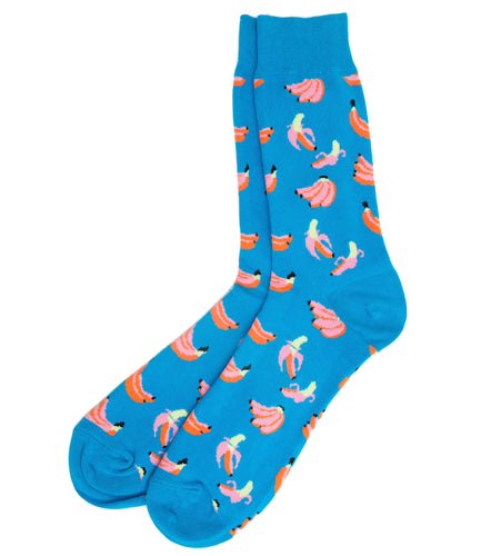 blue banana socks