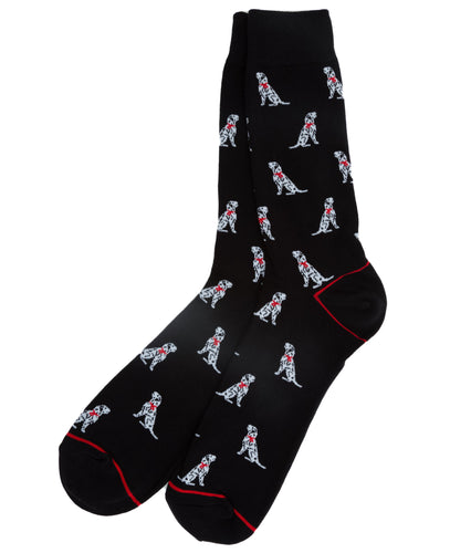 black dalmatian socks