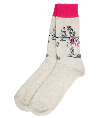 degas dancer socks