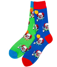 Load image into Gallery viewer, evil clown odd socks
