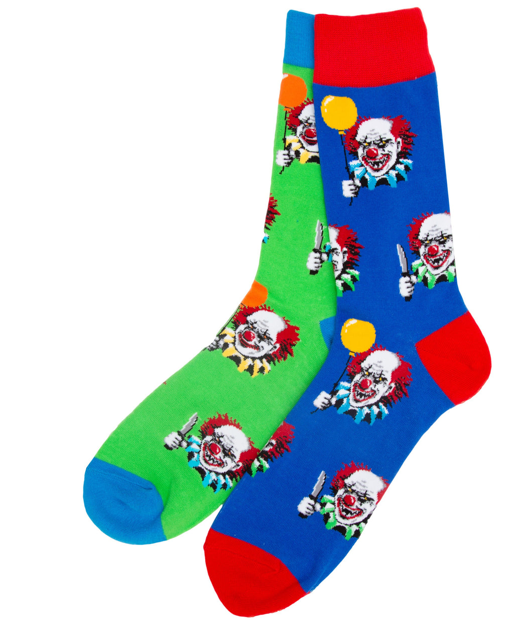 evil clown odd socks